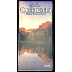 Vtg Official Colorado CO State Map 2006 Ephemera Travel Trip Vacation Highway